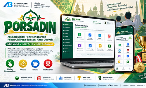 Apresiasi FKDT Banyumas untuk Aplikasi PORSADIN
